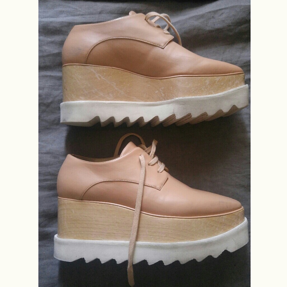Stella McCartney platform brogues shoes